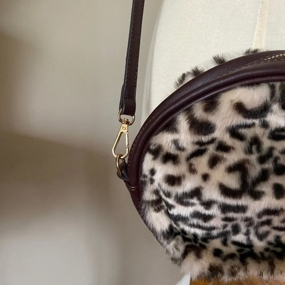 Anthropologie Remi Reid Faux Fur Crossbody